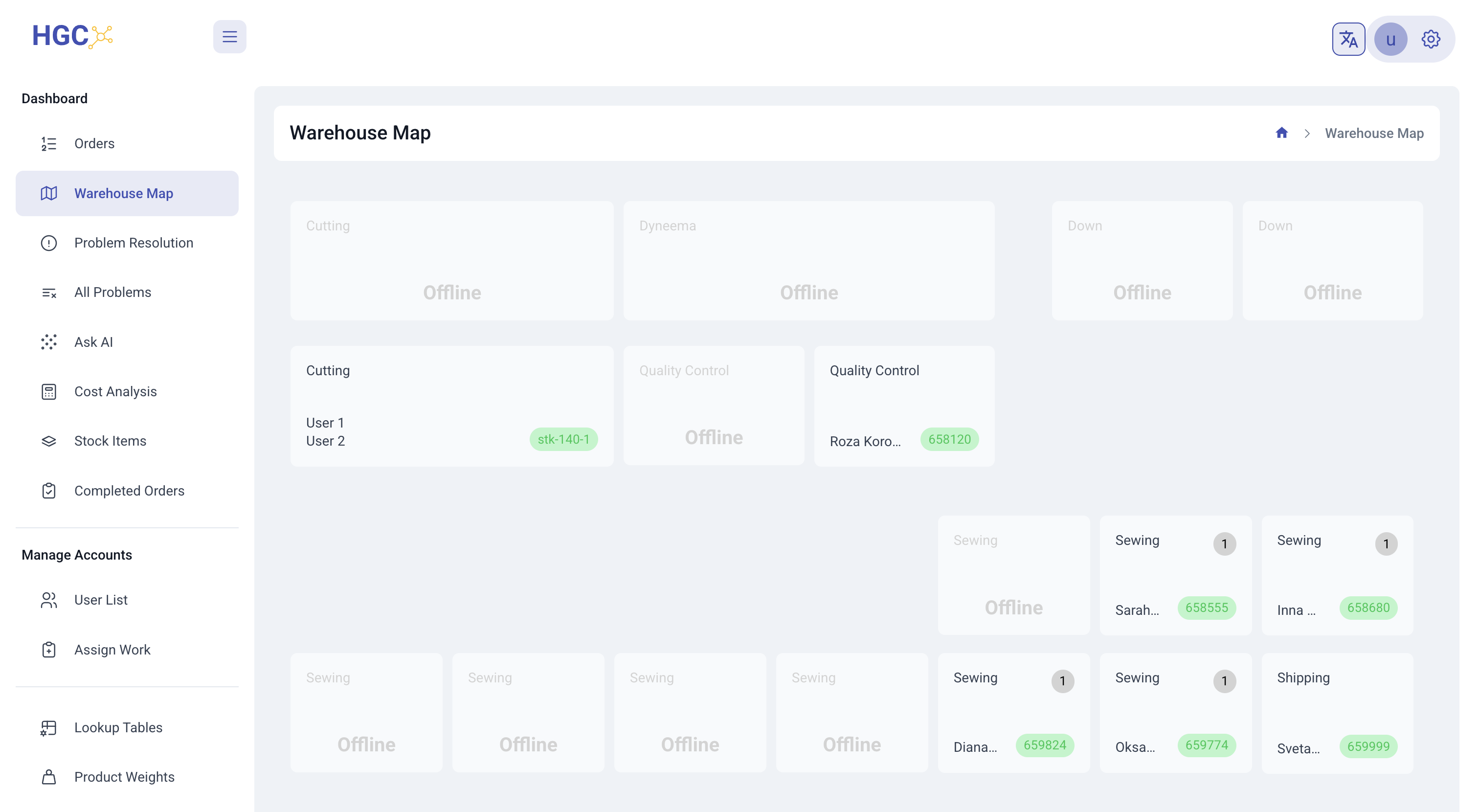 Order Management View